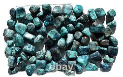 WHOLESALE Shattuckite / Chrysocolla Tumbled Stones from Congo 2 kg parcel # 5332