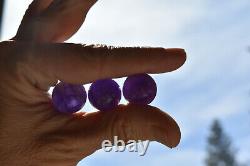 WHOLESALE Small Amethyst Sphere from Africa 130 pcs 1 kg # 5262