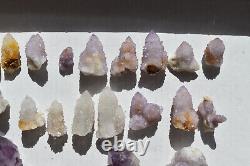 WHOLESALE Spirit Quartz Parcel from South Africa 29 pcs 1.5 kg # 5238