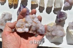 WHOLESALE Spirit Quartz Parcel from South Africa 29 pcs 1.5 kg # 5238