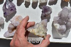 WHOLESALE Spirit Quartz Parcel from South Africa 29 pcs 1.5 kg # 5238