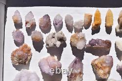 WHOLESALE Spirit Quartz Parcel from South Africa 34 pcs 1.5 kg # 5399