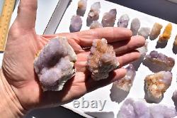 WHOLESALE Spirit Quartz Parcel from South Africa 34 pcs 1.5 kg # 5399