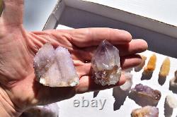 WHOLESALE Spirit Quartz Parcel from South Africa 34 pcs 1.5 kg # 5399