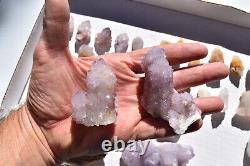 WHOLESALE Spirit Quartz Parcel from South Africa 34 pcs 1.5 kg # 5399