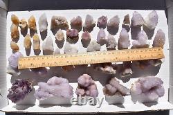 WHOLESALE Spirit Quartz Parcel from South Africa 41 pcs 1.5 kg # 5392