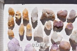 WHOLESALE Spirit Quartz Parcel from South Africa 41 pcs 1.5 kg # 5392