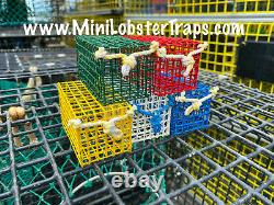 WHOLE SALE Mini Lobster Traps 20 MINI TRAPS handmade in Gloucester MA