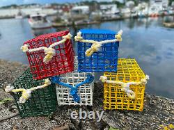 WHOLE SALE Mini Lobster Traps 20 MINI TRAPS handmade in Gloucester MA