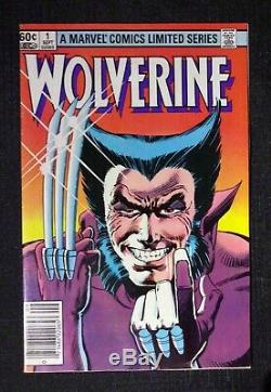 WOLVERINE Limited Series 1-4 Set Run 1982 Frank Miller 1st Solo Series Claremont