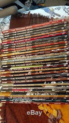 Walking Dead TPB lot 1-29 entire current paperback storyline