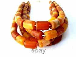 Whole Sale Old Rare 5 Africa Amber Beads Beautiful Cheap Don't Miss