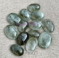 Wholesale 2 Lb Lot Prasiolite Green Amethyst Palm Stones Crystal Energy