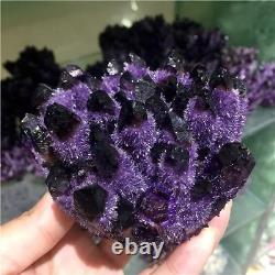 Wholesale 300G+ Raw Phantom Crystal Cluster Hole Specimen Decoration 5 Pcs Set