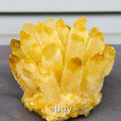 Wholesale 300G+ Raw Phantom Crystal Cluster Hole Specimen Decoration 5 Pcs Set