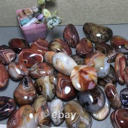 Wholesale 5kg Crazy Lace SILK Banded Agate Polished Crystal Specimen tumbled