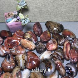 Wholesale 5kg Crazy Lace SILK Banded Agate Polished Crystal Specimen tumbled