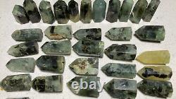 Wholesale 63pcs 3.2kg Natural epidote agate Obelisk Tower point Crystal Healing