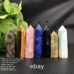 Wholesale A lot Natural Quartz Crystal Obelisk Carved Wand Point Healing gift