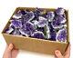 Wholesale Amethyst Cluster Box A Grade Premium Quality Bulk Amethyst Geodes Box
