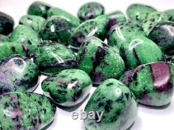 Wholesale/BulkRuby Zoisite(Anyolite) Natural Polished TumbleCrystalHealingStone