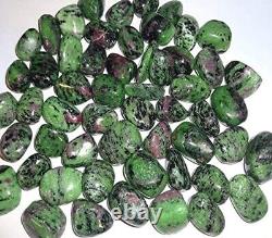 Wholesale/BulkRuby Zoisite(Anyolite) Natural Polished TumbleCrystalHealingStone