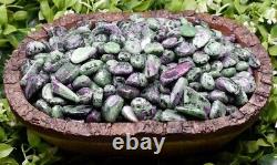 Wholesale/BulkRuby Zoisite(Anyolite) Natural Polished TumbleCrystalHealingStone