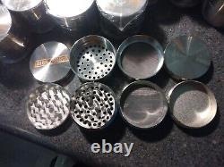 Wholesale Bulk Lot Of 100 Herb Metal Grinders Money Maker