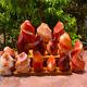 Wholesale Carnelian Flame Carved Gemstone Healing Crystal Specimen Home Decor