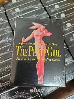 Wholesale Case Lot 30 The Petty Girl Pin-ups Trading Cards Box Set Vtg 90s