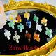 Wholesale Crystalmix Natural Mini Quartz Cross Pendant Heal Gems Decorate Gift