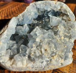 Wholesale Crystal Personal Collection Blue Celestite Heart Large, Big, Huge! Gem