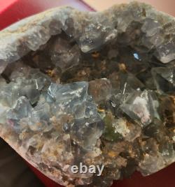 Wholesale Crystal Personal Collection Blue Celestite Heart Large, Big, Huge! Gem