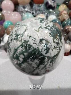 Wholesale Crystal Personal Collection Moss Agate HUGE Sphere