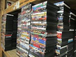 Wholesale DVD MEGA Lot 500 Movies Scratched Collection Repair, Resale