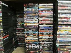 Wholesale DVD MEGA Lot 500 Movies Scratched Collection Repair, Resale