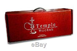 Wholesale Hookah LOT of 8 Egyptian Hookahs with carrying case+mouth tips