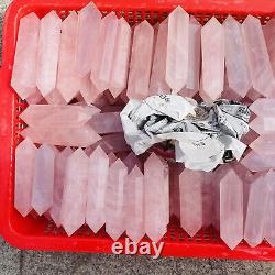 Wholesale Lot 10 LBS Natural Pink Rose Quartz Crystal Obelisk Wand Tower Healing