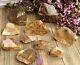 Wholesale Lot 10 Pcs Natural Gold Rutilated Quartz Freeform Crystal