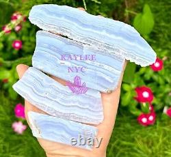 Wholesale Lot 1 Lb Natural Blue Lace Agate Slab Crystal Nice Quality Healing