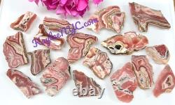 Wholesale Lot 1 Lb Natural Rhodochrosite Slabs Crystal Healing Energy