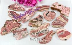 Wholesale Lot 1 Lb Natural Rhodochrosite Slabs Crystal Healing Energy