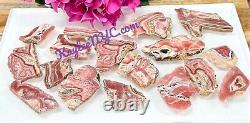 Wholesale Lot 1 Lb Natural Rhodochrosite Slabs Crystal Healing Energy