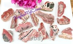 Wholesale Lot 1 Lb Natural Rhodochrosite Slabs Crystal Healing Energy