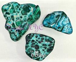 Wholesale Lot 2.8 3 Lbs Natural Chrysocolla Malachite Crystal Nice Quality