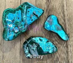 Wholesale Lot 2.8 3 Lbs Natural Chrysocolla Malachite Crystal Nice Quality