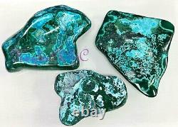 Wholesale Lot 2.8 3 Lbs Natural Chrysocolla Malachite Crystal Nice Quality