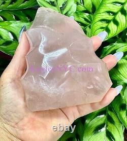 Wholesale Lot 3 PCs Natural Rose Quartz Flame Crystal Healing