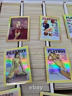 Wholesale Lot 4500 Playboy Refractor Trading Card Chromium Covers Insert Vtg 90s