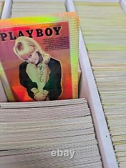 Wholesale Lot 4500 Playboy Refractor Trading Card Chromium Covers Insert Vtg 90s